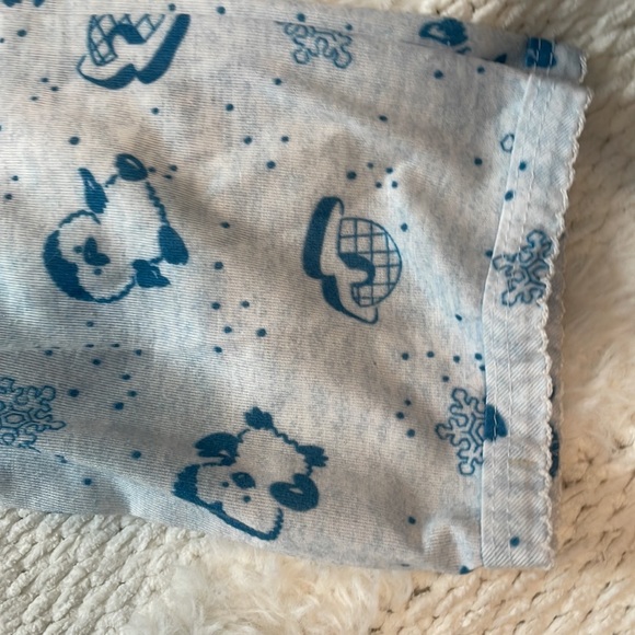 Vintage Penguin nightgown Homebodies by leisure life blue women’s size small S - Picture 8 of 9